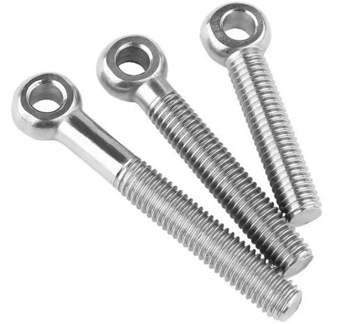 Wholesale Carbon Steel Stainless 304/316 Lifting Eye Bolt Zinc Plated Loose Joint Head Fish Swivel Thread Marine Class 4.8 & 6.8
