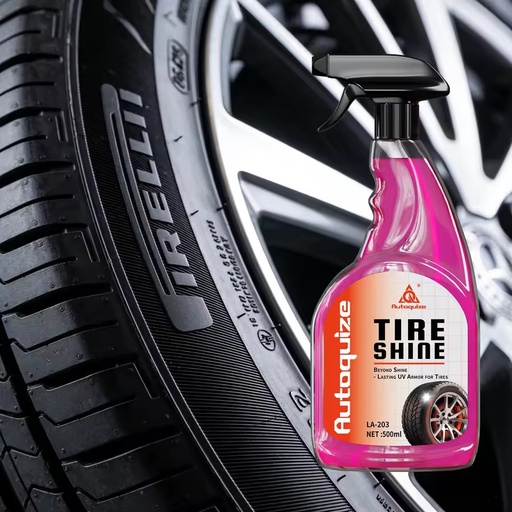 OEM Manufacturer Tire Refurbish Agent Eliminate Oxide Enhance Black Luster Uv armor Prevent Rubber Aging Cracking for Tire Shine