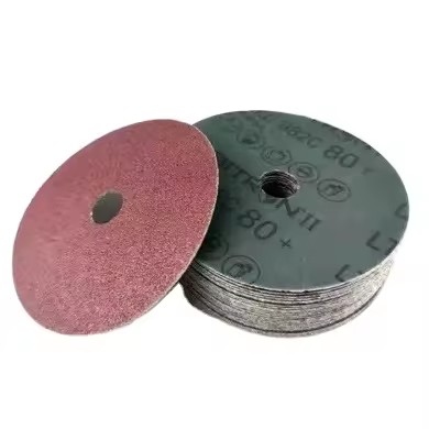for F293 4inch Black Silicon Carbide Fiber Disc Abrasive P50-P120 for Grinding Polishing of Metal and Furniture