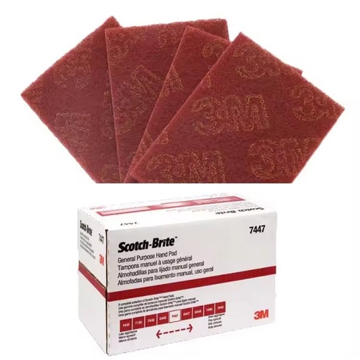 3M 7447 Souring Pad Sanding Sponge for Polishing and Grinding