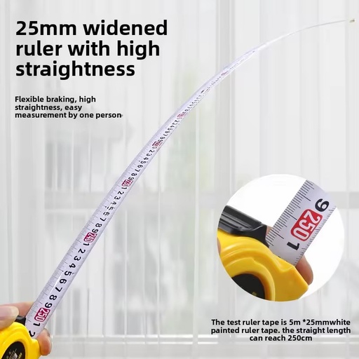 Factory Wholesale High-quality 5-meter Drop-resistant Abrasion-proof Self-winding Steel Pocket Tape Measure; Measuring Tape