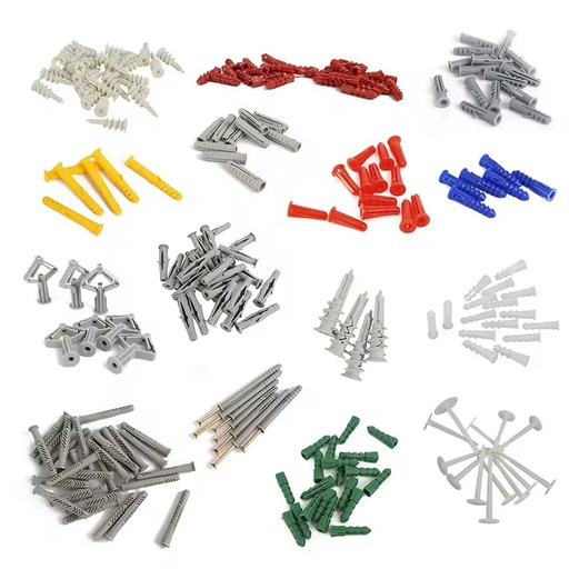 Plastic Expansion Drywall Anchor Plastic Wall Anchor Anchor Plug Nylon Super Expansion Anchor Plastic Universal Plug