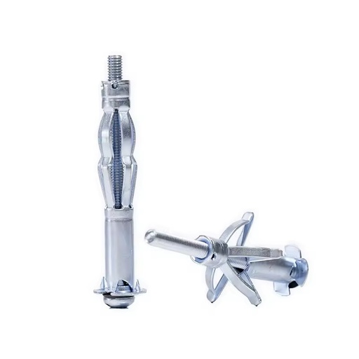 Carbon Steel Hollow Wall Anchors Fixing Full Size Metal Toggle Bolt Anchors Metal Cavity Wall Anchor Plasterboard Anchor