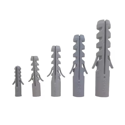 Impact Resistance Good Toughness Plastic Expansion Anchor Nylon Wall Plug Universal Plug for Masonry Substrates