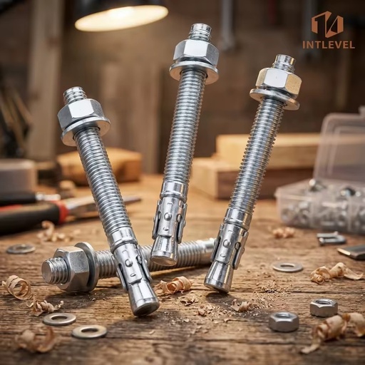 Carbon Steel Wedge Anchor Through Bolt Anchor Wedge Bolt Through Bolt Expansion Wedge Anchor