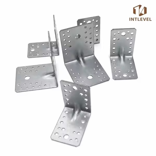 Metal Reinforced Angle Bracket Heavy Duty Angle Bracket Zinc Plated Reinforced Corner Bracket L Angle Bracket