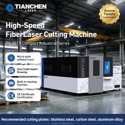 Fiber Laser Cutting Machine-CNC 3-Axis DWG/DXF Inovance 1500-6000W Automatic Operation 0-25mm Thickness 2-Year Warranty