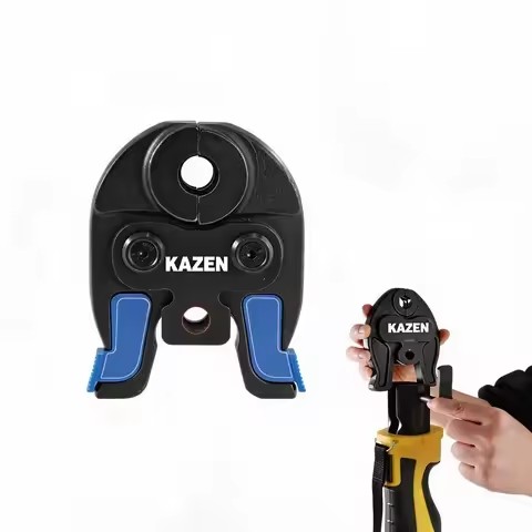 Kz hot Selling Professional Hydraulic Tools Compact Independent Pipe Crimping Jaw Pex Pipes Pro Press Tool Head Th 16/20/26 32mm