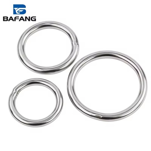 304 Stainless Steel Ring, Welded O-ring Solid Ring Lifting Ring Pull Ring Connecting Ring All Size