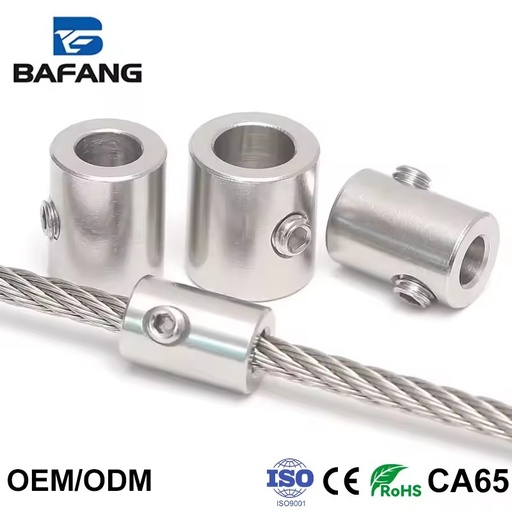 New Stainless Steel Cable Handrail Accessories for Stair Railing Relaxation Features Wire Rope Connector Slope Sleeves Sheath