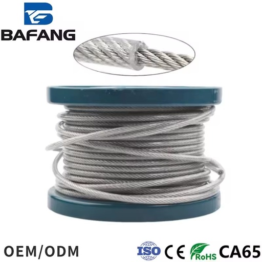 304/316/316L Stainless Steel Cable Winch Cable Wire Rope for Construction Soft and Corrosion-resistant