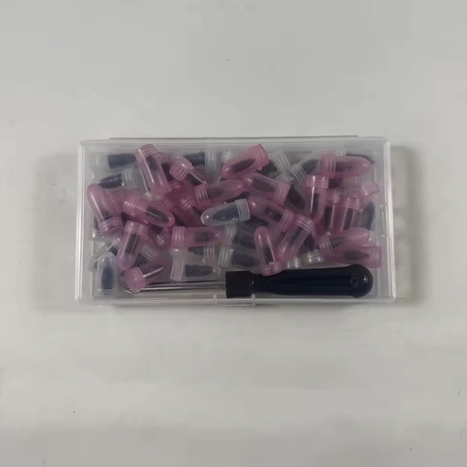 50PCS Hand Tool Vacuum Tire Repair Kit-Carbon Steel Spiral Screws Silicone Rubber Nails Fast Self-Service for Cars Trucks