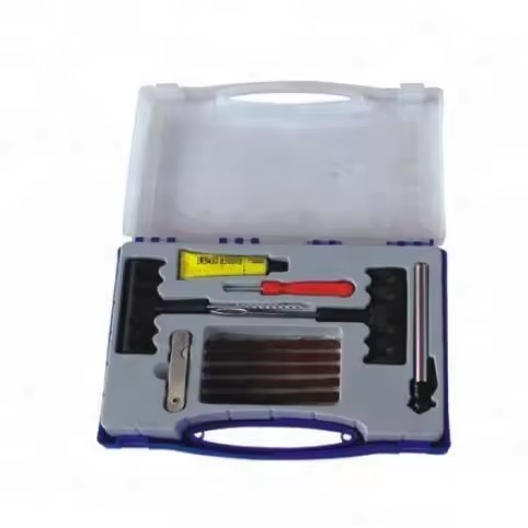 Heavy Duty Tubeless Hand Tool Tire Repair Kit Includes Tire Plug Kit