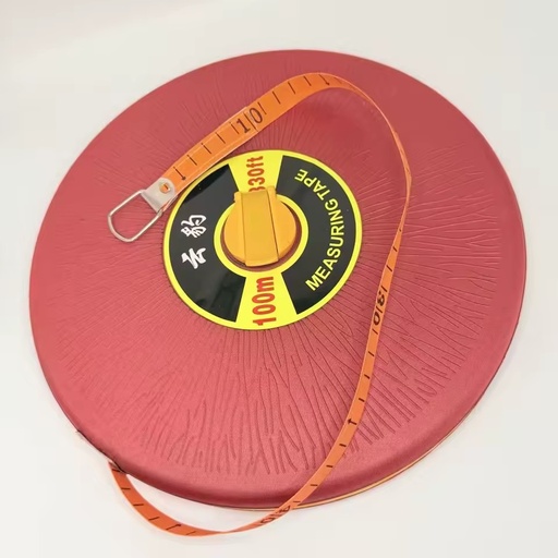 Flexible fiber linen plastic disc tape measure drawing measuring tool scale metric and imperial system expansion and contraction