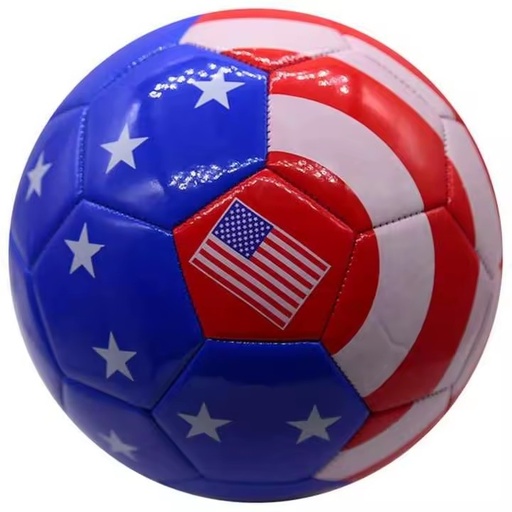 Custom Logo Football Ball Size 2 3 4 5 High Quality Multicolor Made in America for Training Promotion