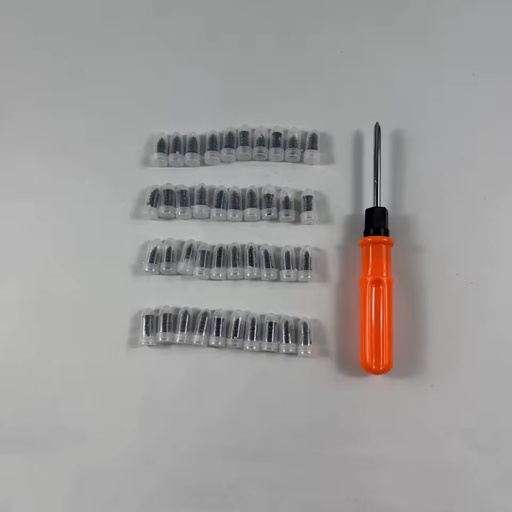 40pcs Puncture Tire Repair Nails Self-Tapping Screw 2-in-1 Screwdriver Emergency Tool Kit Car/Motorcycle/Truck/ATV Fastest Cheap