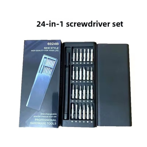 45# Carbon Steel Magnetic Multipurpose Mini Precision Ratchet Screwdriver Tool Set Chrome Finish Pocket Repair Kit