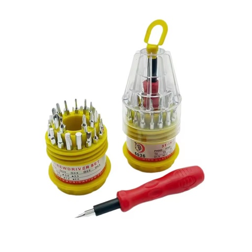 45# Carbon Steel Magnetic Multipurpose Mini Screwdriver Tool Set Chrome Finish DIY OEM GLK Brand for