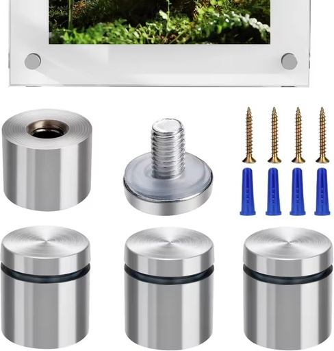 High Quality Stainless Steel Sign Standoff Screw Quality Fastener for Various Acrylic Glass Signboards for Advertising