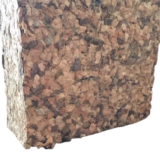 100% Coconut Coir Pith Expandable Blocks 10LBS Pallet-Packed 5-Year Shelf Life by