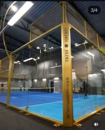 Pro Padel Court Supplier Bulk Export Metal Fencing Frames Glass Facilities Hot Dip Galvanized USAWEGI USW-PD1 OEM/ODM