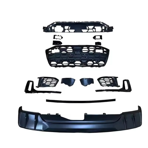 PNB High Quality Audi A6 up to S6 2023 2024 2025 Front Bumper Grille ABS New Easy Installation