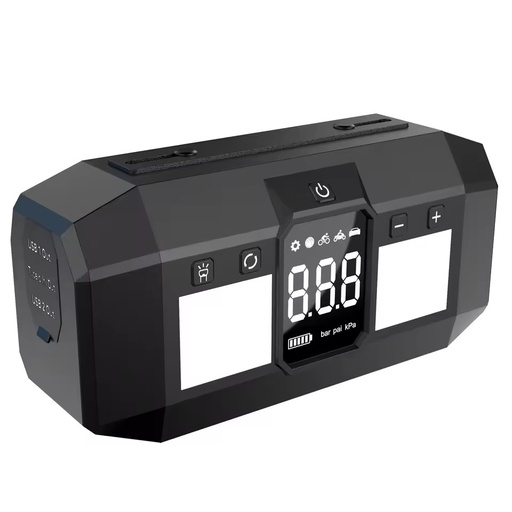 20000mAh Jump Starter 2000A with Air Pump for 12V Gasoline Vehicles