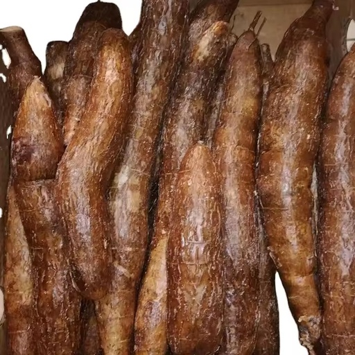 High Quality Fresh Cassava Tapioca Chips -100% Natural 20kg 10cm Q588741 12 Months Shelf Life