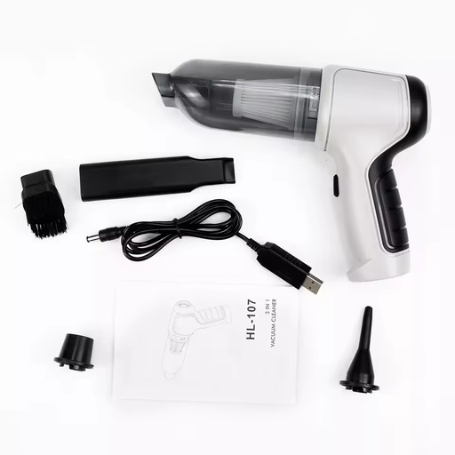 OEM Design 120W Air Duster 3-in-1 Wireless Car Vacuum Cleaners Cordless Handheld Dual Use Mini Vacuum Cleaner KC Blowable Air