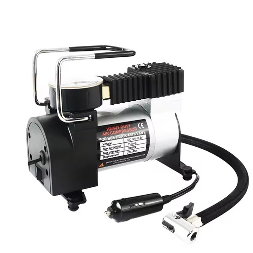 Wholesale Model 12V Car Mini Electric Air Compressor Plastic Housing Portable Tire Inflator Cigarette Lighter Plug 30mm Pointer