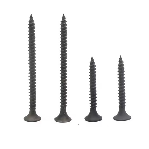 Manufacturer Supply Drywall Screws Self Tapping Screw Gypsum Black M3.5 Bungle Head Drywall Brass Screw