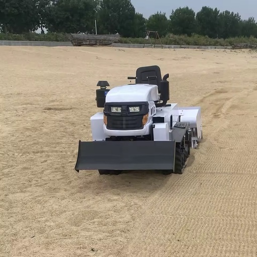 Heavy Duty Waterproof Remote Control 4WD Crawler Track Engine Gear Beach Cleaning Robot Machine Public Swimming Management Fast