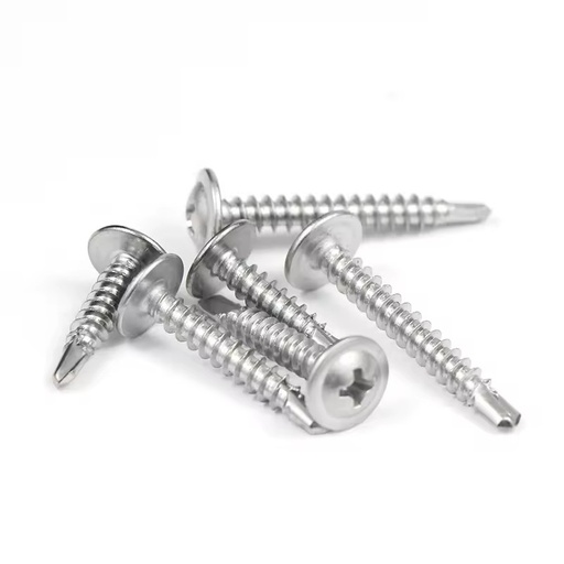 Factory Direct Sales Cross Groove Round Head Drilling Tapping Screw Stainless Steel Screw