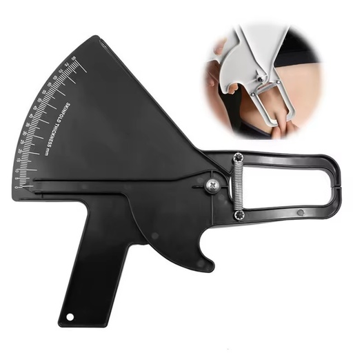 Professional Digital Body Fat Tester ABS Material Skinfold Caliper Metric System Body Measure Fat Caliper Digital Body Fat Tape