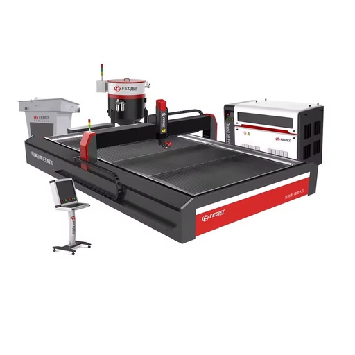 Customized CNC Ultra High Pressure 60000 PSI 5 Axis Water Jet Cutter Machine