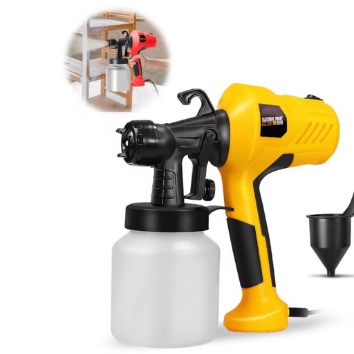 Adjustable Detachable Electric Spray Gun Handheld Latex Paint Sprayer for Cake & Chocolate Painting Battery-Powered