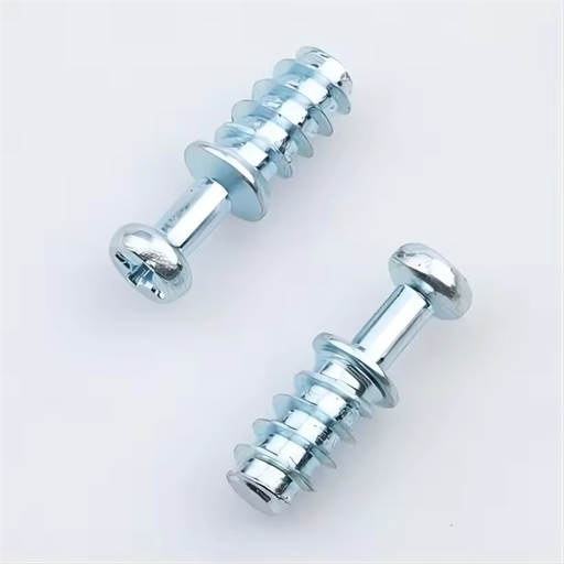 TYF Carbon Steel Hidden Furniture Cam Lock Cabinet Screw Connecting Bolt Connectors MiniFix 3.2x1/4x20mm Detachable ISO9001:2015