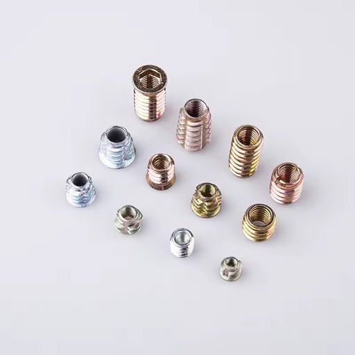 Custom M6 M8 Stainless Steel Cage Welding Flange Wing Brass Square Knurled Titanium Insert Lock Riveted Hex Nuts