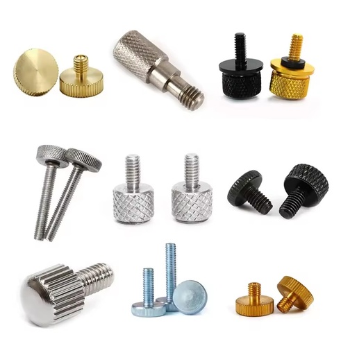 OEM ODM Small Shoulder Thumb Pan Flat Hex Hexagon Head Brass Aluminum Metal Stainless Steel Machine Chicago Tapping Custom Screw