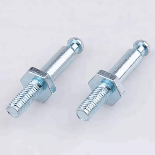 Zinc Plated Carbon Steel Furniture Caster Threaded Pins