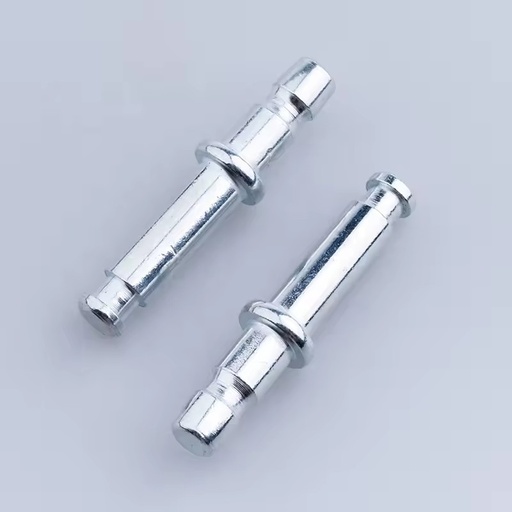 High Quality Custom Castor Metal Shaft Shoulder Slot Universal Wheel Zinc Plated Carbon Steel Rivet Pin High Quality Carbon