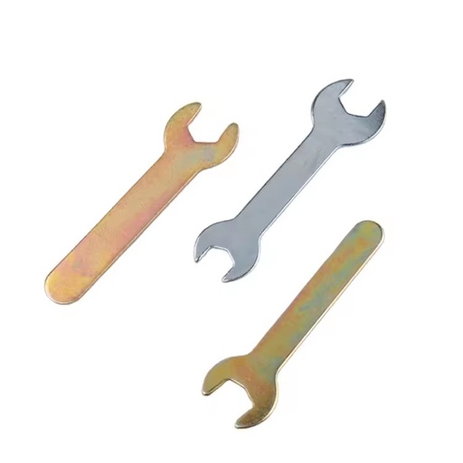 Hand Tool Carbon Steel Hardened Hexagonal Stamped Spanner Single Flat Open End Super Disposable Double Mouth Wrench