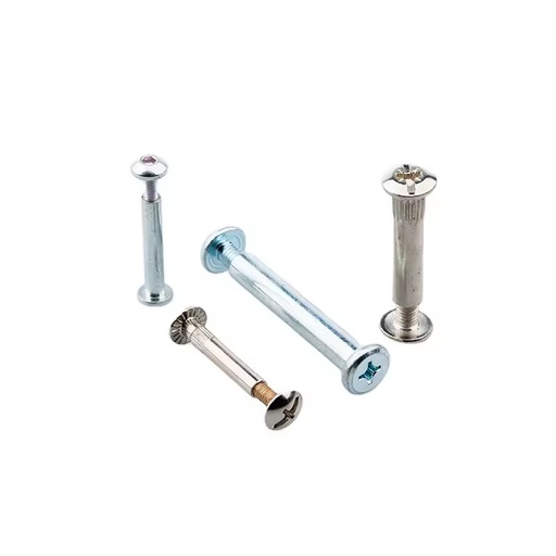 Custom Zinc Plated ISO Stainless Steel Countersunk Flat Head Male and Female Double Cap Semi Tubular Rivets Inch