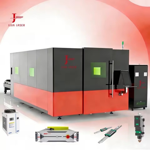 3KW CNC Fiber Laser Cutting Machine 3015 Hiwin Sheet Metal Processing Whole Big Cover Exchange Table Factory Direct Supports AI