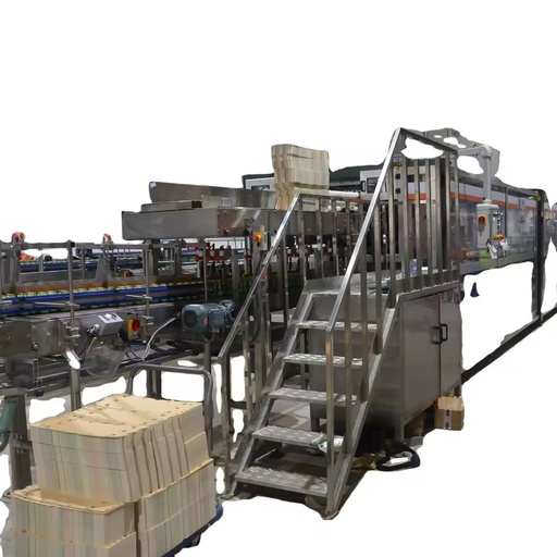 New Electric High Productivity Automatic Wrapping Machine for Food Beverage PLC Control Motor/Pump/Bearing ISO9001/CE