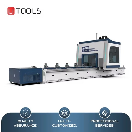UTOOLS High Precision 3000mm 6000mm 3-Axis CNC Router | High Productivity Milling Drilling for Aluminum/UPVC/PVC Window