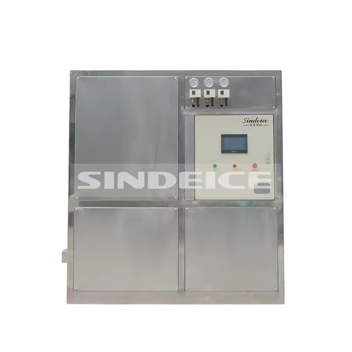 New Arrival 2 Ton Automatic Industrial Ice Cube Machine Pure Clean Ice Easy Installation for Ice Drink Factory