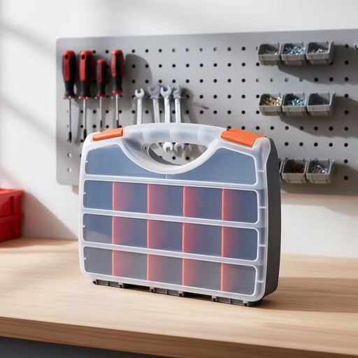 Cheap clear Plastic Waterproof Small Tool Compartment Storage Box