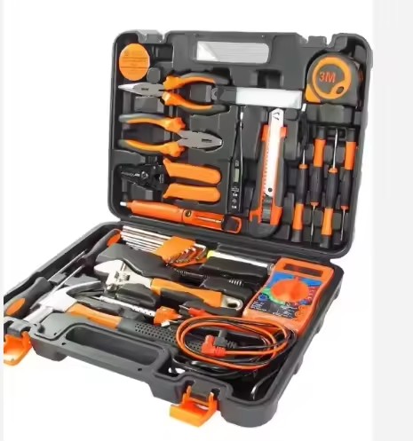 Multi-Purpose Household Tool Set Manual Hardware Kit for Electrician & Electronics Repair