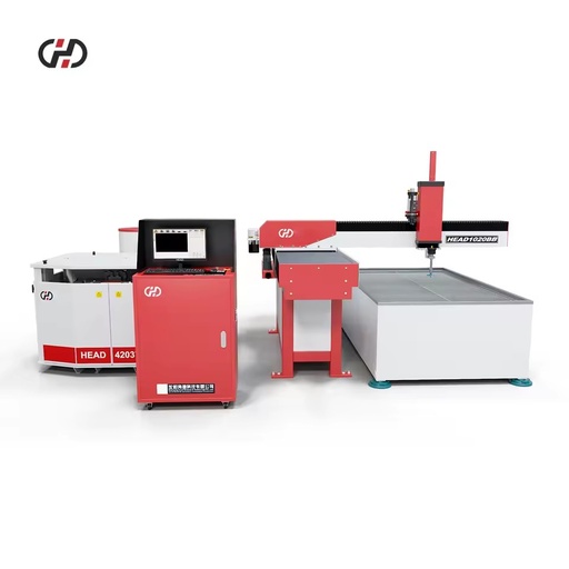 CNC Ultra High Pressure Water Jet Cutter Metal Cutting Machine Core Motor Gear Engine PLC Bearing Essential Components Included
